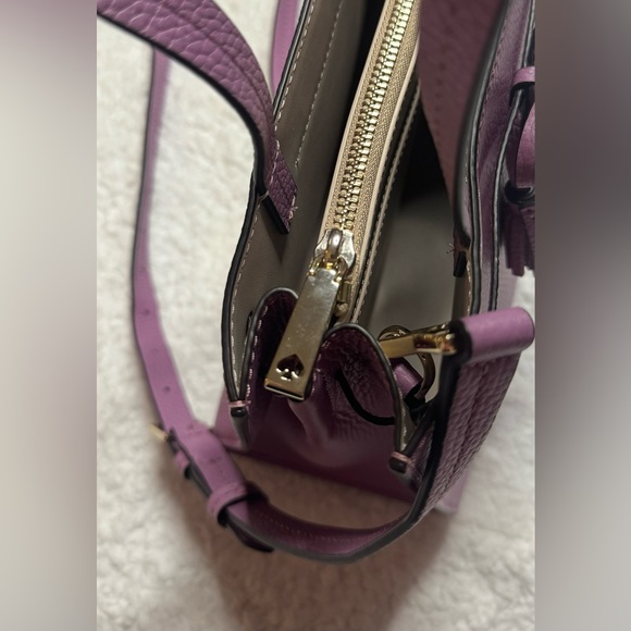 NWOT Kate Spade Lavender  satchel - Picture 8 of 13